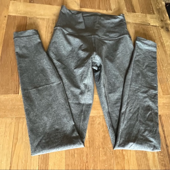 NEW Lululemon Wunder Under HR 28” Heathered Black - Picture 3 of 9